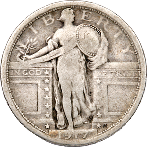 1917 Standing Liberty Quarter, Type 1 Main Image