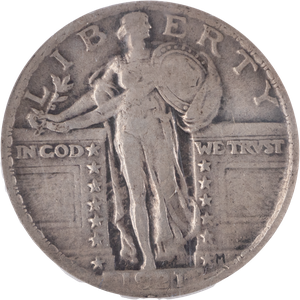 1921 Standing Liberty Silver Quarter Main Image