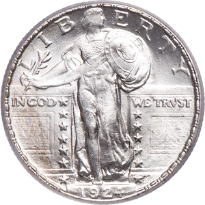 1924-D Standing Liberty Silver Quarter Main Image