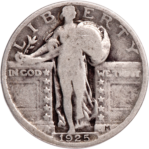 1925 Standing Liberty Quarter CIRC Main Image