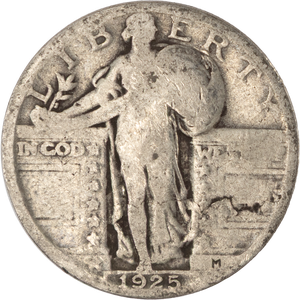 1925 Standing Liberty Silver Quarter Main Image
