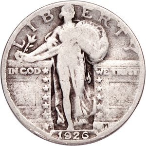 1926-S Standing Liberty Quarter G Main Image