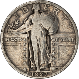 1927 Standing Liberty Quarter VG#2 Main Image