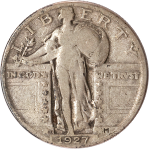 1927-D Standing Liberty Quarter G Main Image