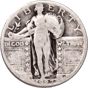 1927-D Standing Liberty Silver Quarter Main Image