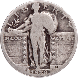 1928 Standing Liberty Silver Quarter Main Image