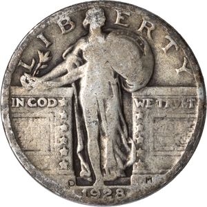 1928-D Standing Liberty Quarter CIRC Main Image