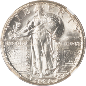 1928-S Standing Liberty Silver Quarter Main Image