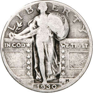 1930 Standing Liberty Quarter CIRC Main Image