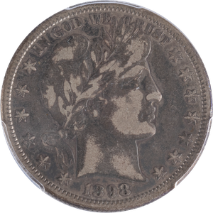 1898-O Barber Silver Half Dollar Main Image