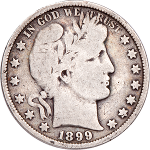1899 Barber Half Dollar Main Image