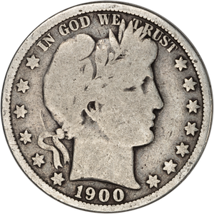 1900-O Barber Half Dollar CIRC Main Image