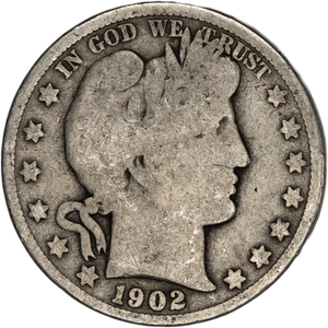 1902-S Barber Half Dollar CIRC Main Image