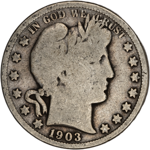 1903-S Barber Half Dollar CIRC Main Image