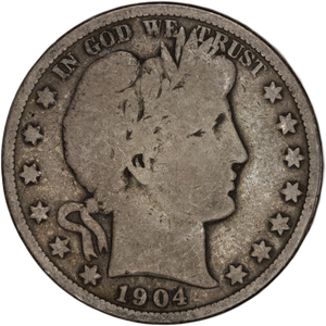 1904 Barber Half Dollar G Main Image