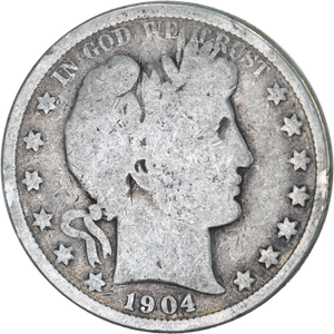 1904 Barber Half Dollar Main Image