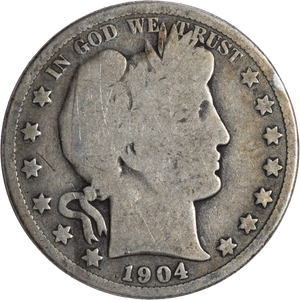 1904-O Barber Silver Half Dollar Main Image