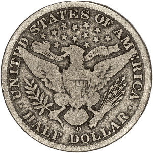 1906-O Barber Half Dollar CIRC | Littleton Coin Company