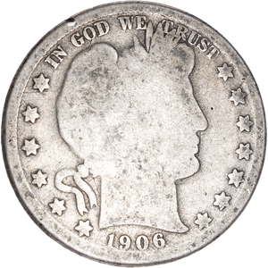 1906-O Barber Half Dollar Main Image