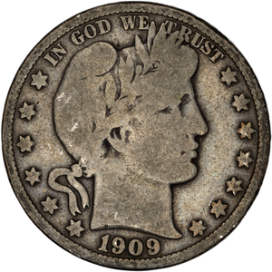1909 Barber Half Dollar G Main Image