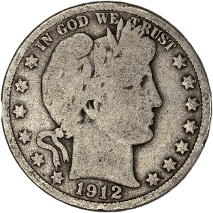 1912-D Barber Half Dollar G Main Image
