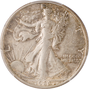 1920 Liberty Walking Silver 50C Main Image