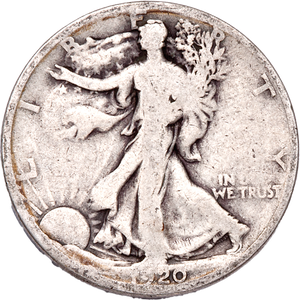 1920-S Liberty Walking Half Dollar CIRC Main Image