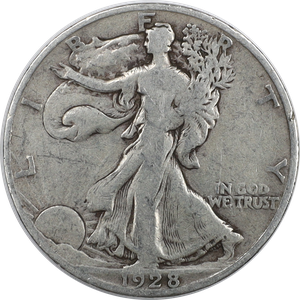 1928-S Liberty Walking Half Dollar CIRC Main Image