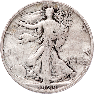 1929-S Liberty Walking Half Dollar CIRC Main Image