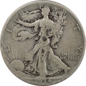 1934-S Liberty Walking Half Dollar G Main Image