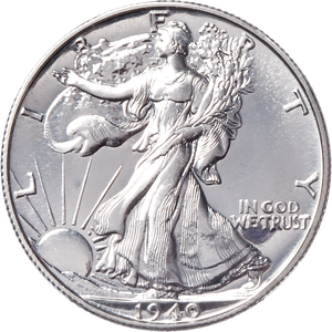 1940 Liberty Walking Half Dollar, Proof Main Image