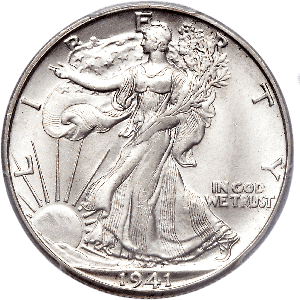 1941-D Liberty Walking Half Dollar MS65 | Littleton Coin Company