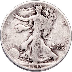 1943 Liberty Walking Half Dollar G Main Image