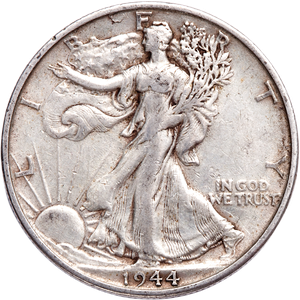 1944 Liberty Walking Half Dollar F Main Image