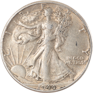 1944 Liberty Walking Half Dollar AU#2 Main Image