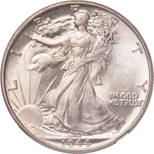 1944 Liberty Walking Half Dollar MS63 Main Image