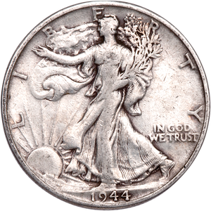 1944-S Liberty Walking Half Dollar CIRC Main Image