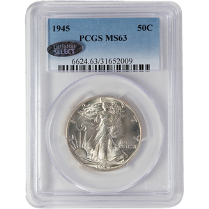 1945 Liberty Walking Silver Half Dollar | Littleton Coin Company