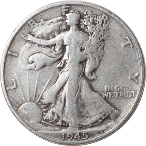1945-S Liberty Walking Half Dollar CIRC Main Image