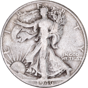 1946-D Liberty Walking Half Dollar CIRC Main Image