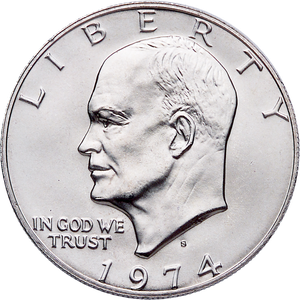Eisenhower 40% Silver Dollar Coin - Hero Bullion