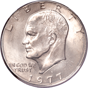 1977-D Eisenhower Dollar, Copper-Nickel Clad Main Image