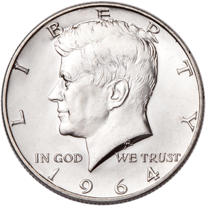 1964-D Kennedy Half Dollar Main Image