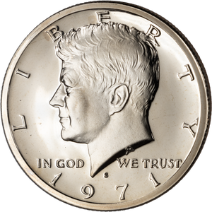 1971-S Kennedy Half Dollar Main Image