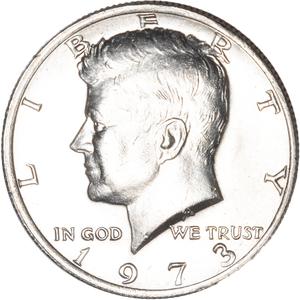 1973 Kennedy Half Dollar MS60 Main Image