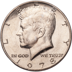 1978 Kennedy Half Dollar MS60 Main Image
