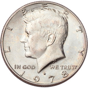 1978-D Kennedy Half Dollar MS60 Main Image