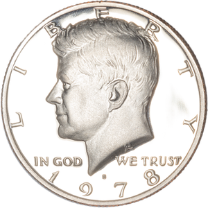 1978-S Kennedy Half Dollar Main Image