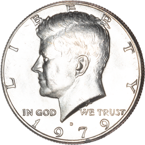 1979-D Kennedy Half Dollar MS60 Main Image