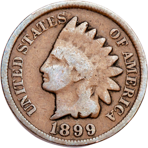 1899 Indian Head Cent Main Image